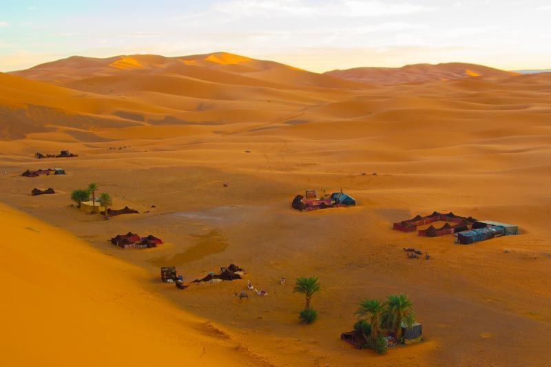 Erg Chebbi, Merzouga, Marruecos.